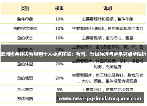 欧洲协会杯决赛规则十大要点详解:赛制、晋级标准与赛事亮点全解析 欧洲协会杯决赛规则十大要点详解:赛制、晋级标准与赛事亮点全解析